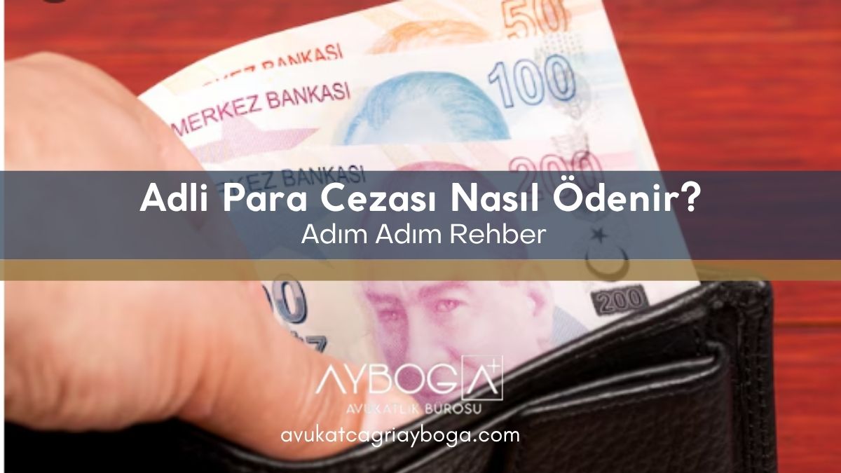 Para Cezası Nasıl Ödenir